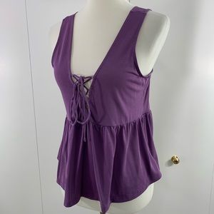 Aeropostale M tank purple baby doll style